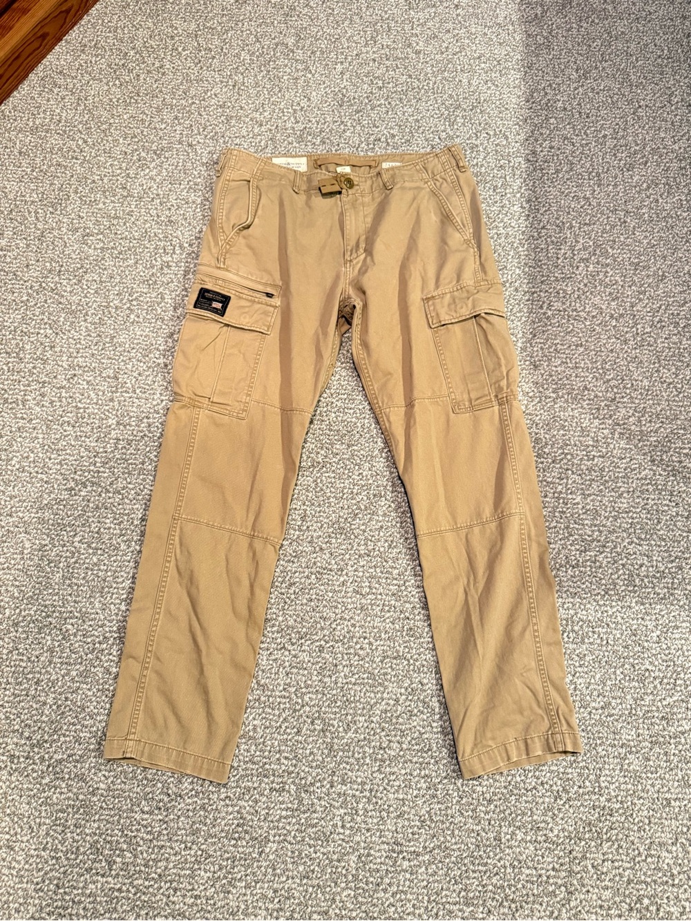 Ralph Lauren Denim and Supply Khaki Cargo Pants 34x32